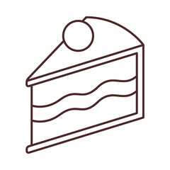 Slice cake