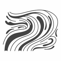 Obraz premium An Abstract wave Pattern design High Quality Editable Vector Design and illustration