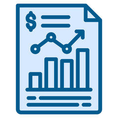 Financial Report Icon