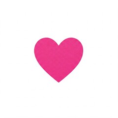 Fototapeta premium pink paper heart