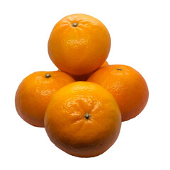 orange isolated on white