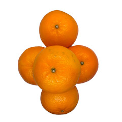 orange isolated on white