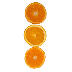 orange isolated on white
