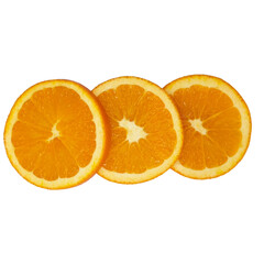 orange isolated on white