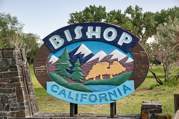 Bishop California Sign