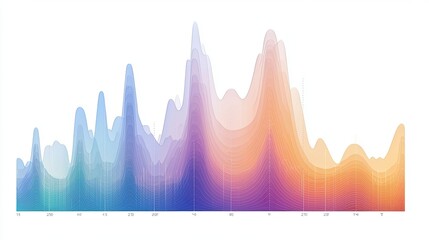 a graph that visually represents risk assessment metrics, ideal for investment strategy discussions.