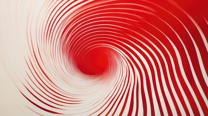 Swirling Red Patterns with Smooth Curves and Dynamic Flowing Lines