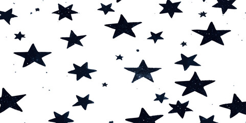 Abstract blue and multicolor star design greeting doted confetti on white background. Concept of anniversary, Christmas decoration, greeting card, party social event vector illustration.