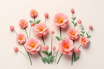 Flower petal plant art.