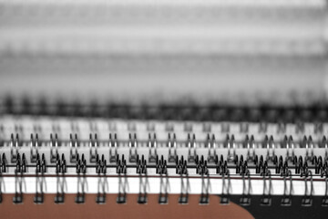 Ringbinders. Page binding borders. Business reports. Generic manual. Some spiral notebooks...