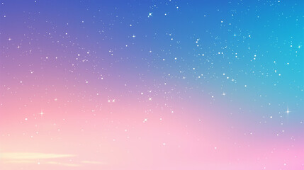 abstract colorful background with stars