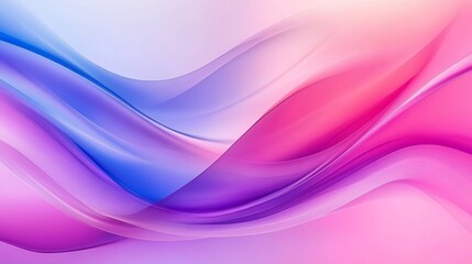 Naklejka premium pink, purple and blue abstract wallpaper liquid lines vibrant colors smooth. colorful abstract background