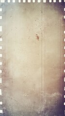 Obraz premium Aged and scratched old film texture with retro toning and vintage charm