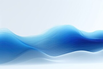 Fototapeta premium Backgrounds nature blue wave.
