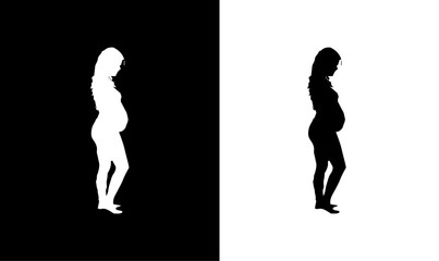 pregnant women silhouette, black silhouette of pregnant women, mom, baby, kid, black, icon, design, lady, fashion, art, beauty, shape, pose, shadow, person, dancer, dance, dancing, model, hair, figure