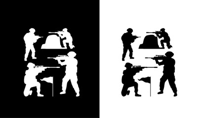 solider silhouette illustration vector, art, design, icon, symbol, dance, family, music, black, boy, person, fitness, children, mother, couple, baby, body, running, fun, flag, gun, solider silhouette,