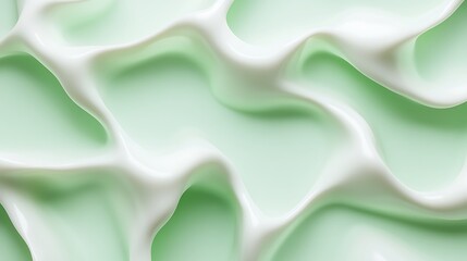 Obraz premium Smooth and Creamy Textured Background in Soft Mint Green for Artistic and Modern Designs