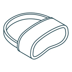 VR Glases isometric