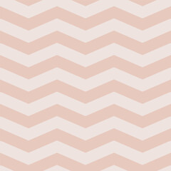 Zig-zag background, seamless beige zig-zag pattern. Triangular texture. Geometric background, fabric texture