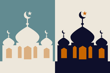 islamic calligraphy of mosque