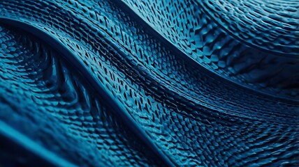 An abstract blue gradient with smooth, wave-like patterns blending turquoise, cobalt, and royal blue, creating depth and a dynamic sense of motion.