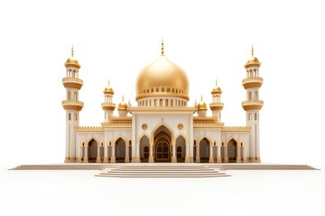 Fototapeta premium Architecture building mosque dome.