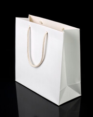 white paper bag