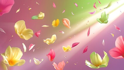 seamless pattern with flowers