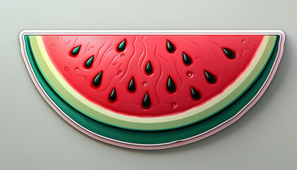 slice of watermelon