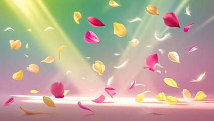 confetti and stars