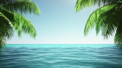 Fototapeta premium Tropical Ocean View