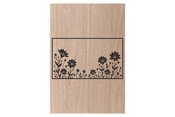 Laser Cut Floral Bundle - Elegant Flower Frame Designs