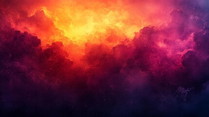 Fototapeta premium Mystical Gradient with Abstract Layers. Generative AI