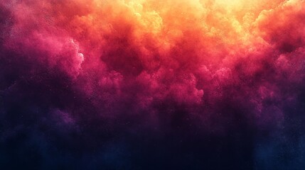 Cloudy Gradient Texture with Painterly Details. Generative AI