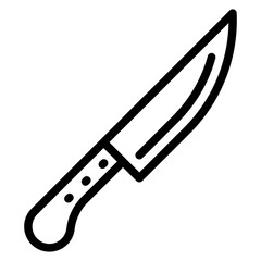 Knife line icon