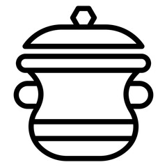 Pot line icon