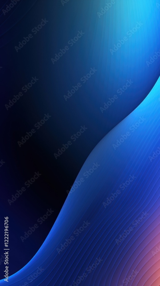Wall mural abstract grain gradient visualizer gaussian blur blue backgrounds vibrant color.