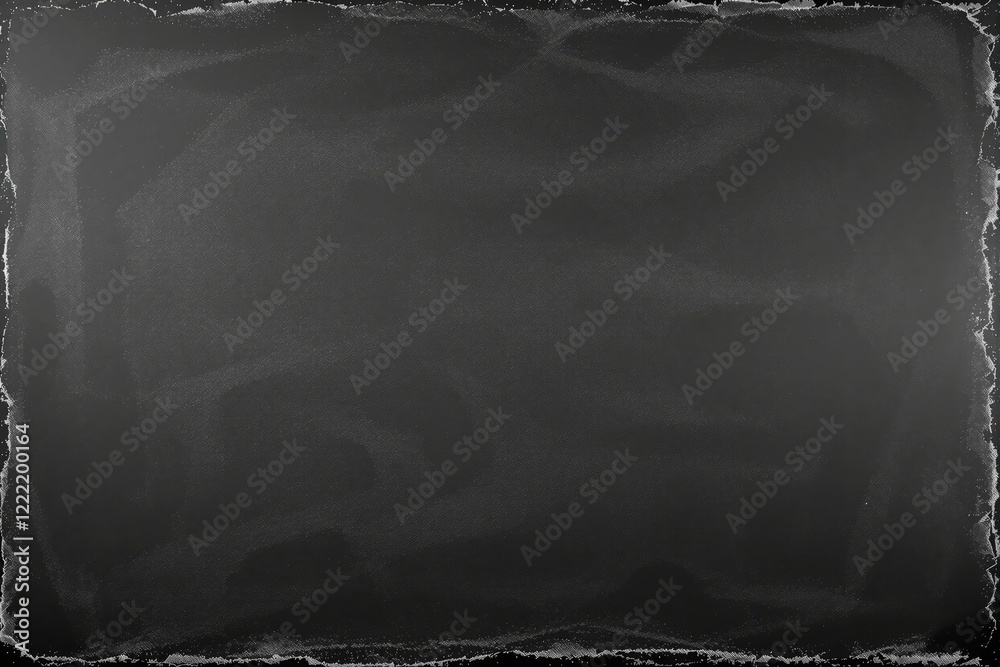 Poster abstract black textured background with torn edges.