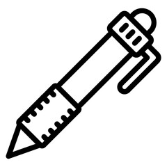 Obraz premium Mechanical Pencil line icon
