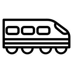 Train line icon