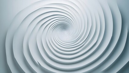 Abstract swirling vortex of concentric circles creating a tunnel effect.