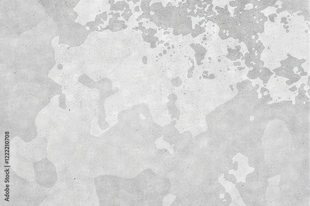 Poster Abstract gray concrete surface with irregular patterns and textures.
