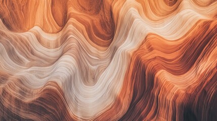 Obraz premium The Enchanting Curves of Sandstone: A Masterpiece of Nature's Art