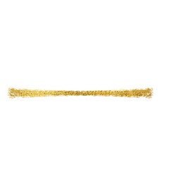 Gold Glitter Decorative Border Graphic