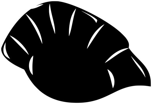 recommend clip art: dumpling illustration dimsum silhouette gyoza logo asian icon food outline chinese meal meat dim cuisine china dish dough dumplings shape dinner vector graphic background