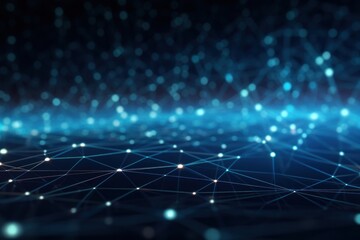 Fototapeta premium Cyberspace network Digital backgrounds.