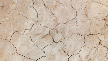 The ground has cracks in the top view for the background