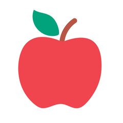 red apple
