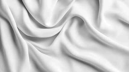 Obraz premium Mockup of White Cloth in Texture (Generative AI)