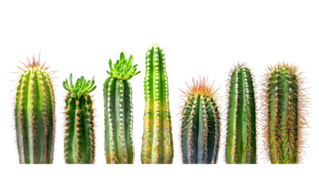 Cactus on transparent background 